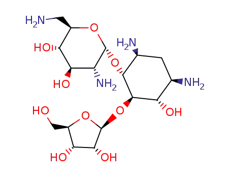 Molecular Structure of 25546-65-0 (RIBOSTAMYCIN SULFATE SALT)