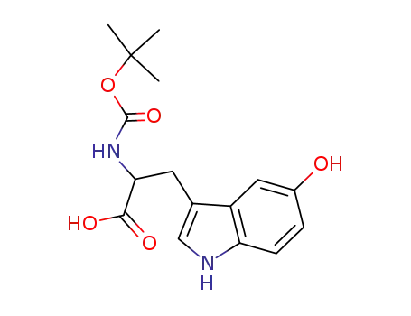 2-((tert-butoxycarbonyl)amino)-3-(5-hydroxy-1H-indol-3-yl)propanoic acid