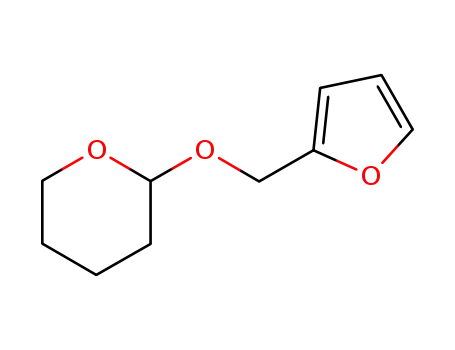 Molecular Structure of 65148-89-2 (2H-Pyran, 2-(2-furanylmethoxy)tetrahydro-)