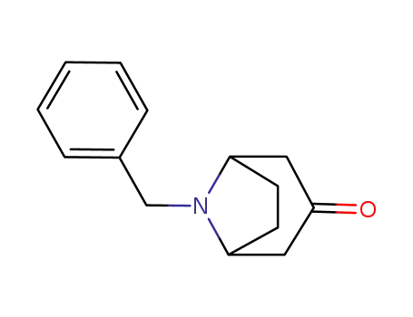 Molecular Structure of 28957-72-4 (N-Benzyltropinone)