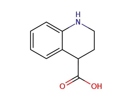 Molecular Structure of 13337-69-4 (Tetrahydroquinolinecarboxylicacid)