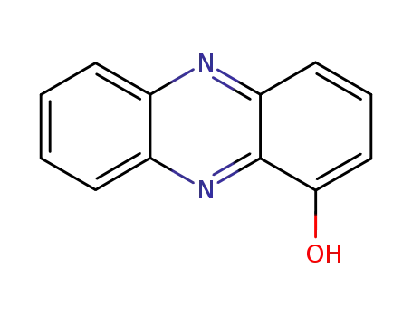 Molecular Structure of 528-71-2 (1-HYDROXYPHENAZINE)