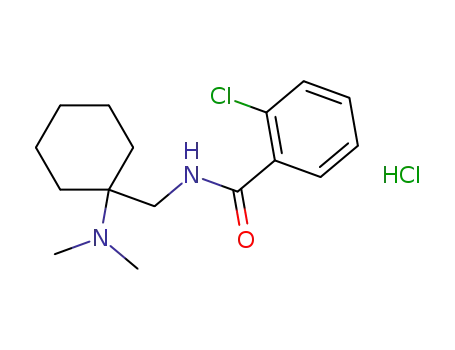 2-chlorobenzamido-methyl-cyclohexyl-dimethylamine hydrochloride