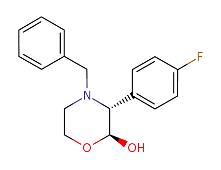 (2S,3R)-4-benzyl-3-(4-fluorophenyl)morpholin-2-ol