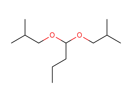 Molecular Structure of 13002-16-9 (1,1-Diisobutoxybutane)