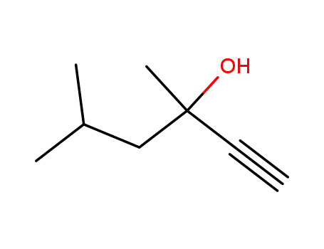 Molecular Structure of 107-54-0 (3,5-DIMETHYL-1-HEXYN-3-OL)