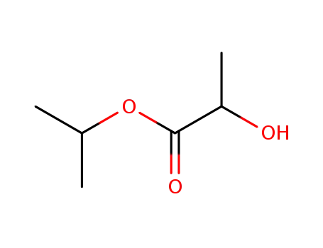 Molecular Structure of 617-51-6 (ISOPROPYL (S)-(-)-LACTATE)
