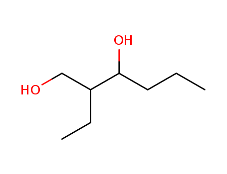 94-96-2,2-Ethyl-1,3-hexanediol,2-Ethyl-1,3-hexanediol;2-Ethyl-1,3-hexylene glycol;2-Ethyl-3-propyl-1,3-propanediol;2-Ethylhexanediol;3-Hydroxymethyl-n-heptan-4-ol;6-12;Diol-Kyowa 8;Ethohexadiol;NSC 3881;Octylene glycol;Repellent 612;Rutgers 612;