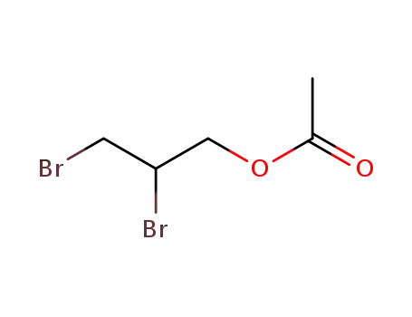 Molecular Structure of 6308-13-0 (2,3-dibromopropyl acetate)