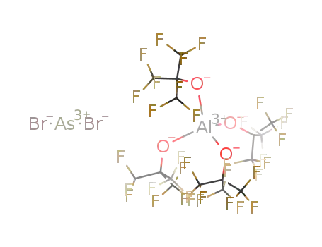 AsBr2(1+)*Al(OC(CF3)3)4(1-)=AsBr2Al(OC(CF3)3)4