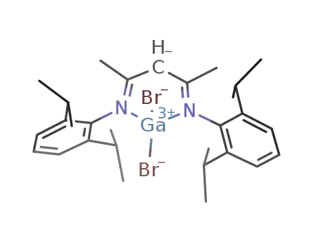 HC[C(Me)N(2,6-iPr2-C6H3)]2(Br)GaSiBr3