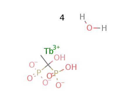 [Tb(etidronic acid(-3H))(H2O)]*3H2O