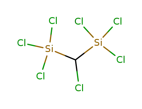 Molecular Structure of 18157-13-6 (Silane, (chloromethylene)bis[trichloro-)