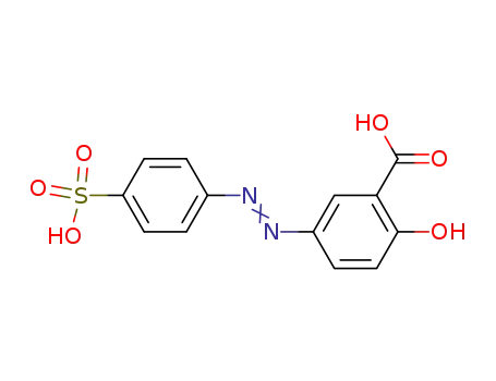 4-[(3-carboxyl-4-hydroxy)phenylazo]benzenesulfonic acid