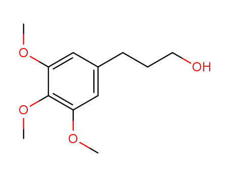 Molecular Structure of 53560-26-2 (3-(3,4,5-TRIMETHOXY-PHENYL)-PROPAN-1-OL)