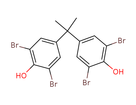 79-94-7,Tetrabromobisphenol A,2,2-Bis(3,5-dibromo-4-hydroxyphenyl)propane;2,2-Bis(4-hydroxy-3,5-dibromophenyl)propane;2,2',6,6'-Tetrabromobisphenol A;3,5,3',5'-Tetrabromobisphenol A;4,4'-(1-Methylethylidene)bis[2,6-dibromophenol];BA 59;Bromdian;CP2000;FG 2000;FR 1524;Fire Guard 2000;Firemaster BP 4A;Flame Cut 120G;Flame Cut 120R;GLCBA 59P;NSC 59775;RB 100;Saytex RB100;Saytex RB 100PC;Tetrabromodian;Tetrabromodiphenylolpropane;Terabromobisphenol A(TBA);