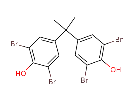 Molecular Structure of 79-94-7 (Tetrabromobisphenol A)