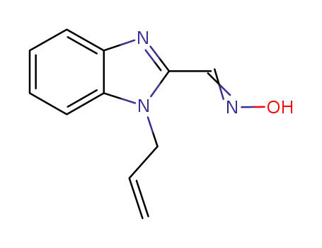 1-allyl-1H-benzo[d]imidazole-2-crabaldehyde oxime