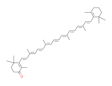 Molecular Structure of 432-68-8 (ECHINENONE)