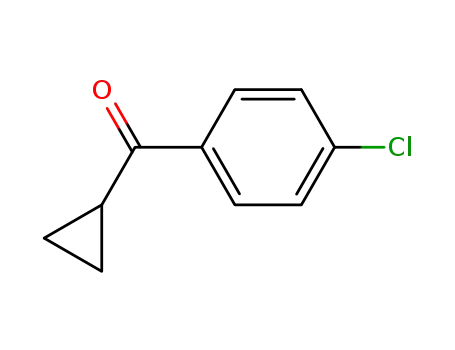 Molecular Structure of 6640-25-1 (4-Chlorophenyl cyclopropyl ketone)