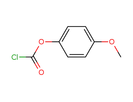 Molecular Structure of 7693-41-6 (4-METHOXYPHENYL CHLOROFORMATE)
