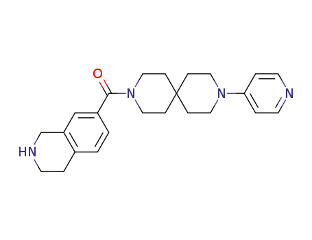 (9-(pyridin-4-yl)-3,9-diazaspiro[5.5]undecan-3-yl)(1,2,3,4-tetrahydroisoquinolin-7-yl)methanone
