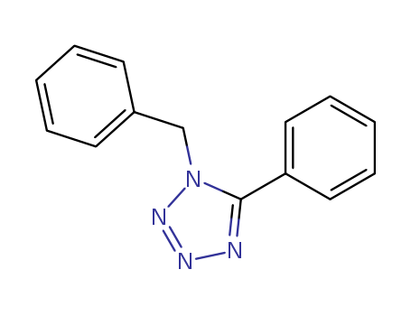 1H-Tetrazole,5-phenyl-1-(phenylmethyl)-