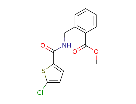 methyl 2-{[(5-chlorothiophen-2-yl)carbonylamino]methyl}benzoate