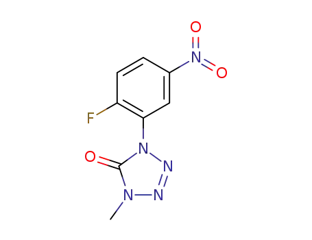 1-(2-fluoro-5-nitrophenyl)-4-methyl-1H-tetrazol-5(4H)-one