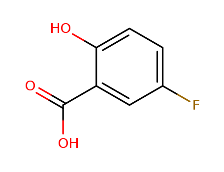 345-16-4,5-Fluorosalicylic acid,Salicylicacid, 5-fluoro- (6CI,7CI,8CI);2-Hydroxy-5-fluorobenzoic acid;5-Fluoro-2-hydroxybenzoic acid;NSC 46619;5-Fluoro-2-hydroxybenzoic acid;