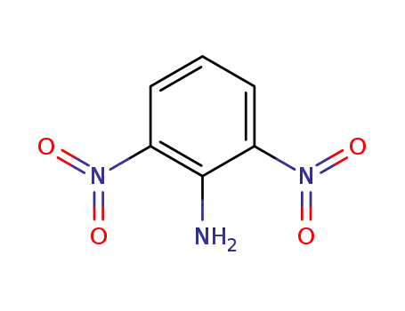 Molecular Structure of 606-22-4 (2,6-Dinitroaniline)