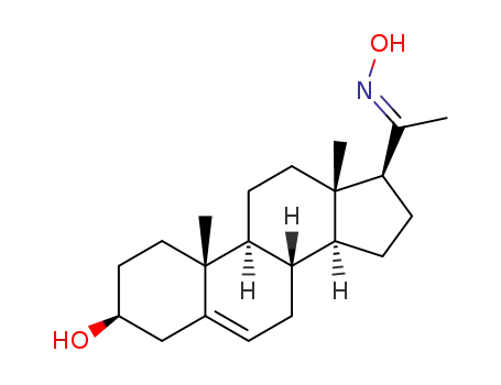 (E)-1-((3S,8S,9S,10R,13S,14S,17S)-3-hydroxy-10,13-dimethyl-2,3,4,7,8,9,10,11,12,13,14,15,16,17-tetradecahydro-1H-cyclopenta[a]phenanthren-17-yl)ethanone oxime