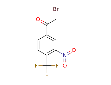 2-bromo-1-[3-nitro-4-(trifluoromethyl)phenyl]ethanone