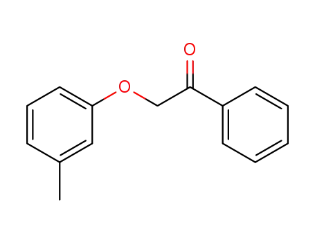 Molecular Structure of 19514-02-4 (Ethanone, 2-(3-methylphenoxy)-1-phenyl-)