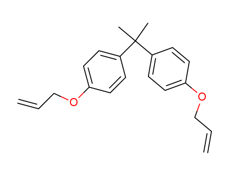3739-67-1,Bisphenol A bisallyl ether,Benzene,1,1'-(1-methylethylidene)bis[4-(2-propenyloxy)- (9CI);Propane,2,2-bis[p-(allyloxy)phenyl]- (6CI,7CI,8CI);2,2-Bis(4-allyloxyphenyl)propane;4,4'-Isopropylidenediphenol diallylether;Dial 2;