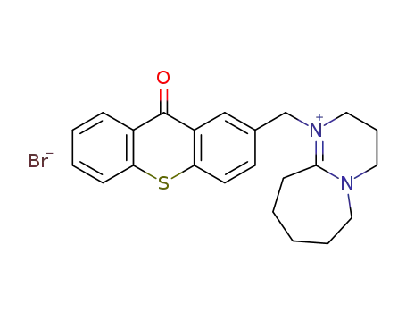 8-(9-oxo-9H-thioxanthen-2-yl)methyl-1,8-diazabicyclo[5.4.0]-7-undecenium bromide