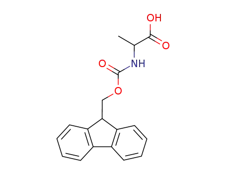Molecular Structure of 35661-38-2 (FMOC-DL-ALA-OH)