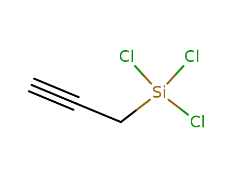 Molecular Structure of 33415-29-1 (Silane, trichloro-2-propynyl-)