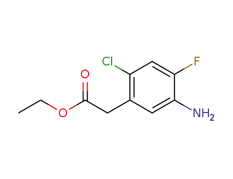 ethyl 2-(5-amino-2-chloro-4-fluorophenyl)acetate