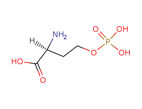 Molecular Structure of 4210-66-6 ((2S)-2-amino-4-phosphonooxy-butanoic acid)