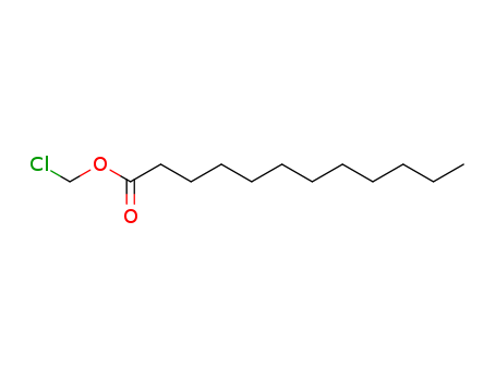 61413-67-0,Chloromethyl Dodecanoate,1-dodecanoyloxymethyl chloride;Dodecanoic acid,chloromethyl ester;chloromethyl n-dodecanoate;Chlormethyllaurat;Chloromethyl laurate;chloromethyldodecanoate;