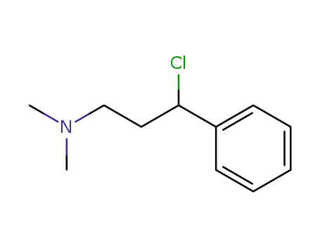 Molecular Structure of 79130-51-1 ((3-CHLORO-3-PHENYL-PROPYL)-DIMETHYL-AMINE HYDROCHLORIDE)