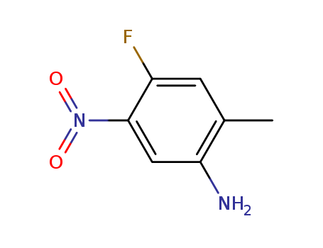 Benzenamine, 4-fluoro-2-methyl-5-nitro-