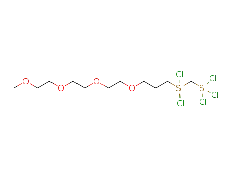 [2-methoxy(triethyleneoxy)propyl]-1,1,1,3,3-pentachloro-1,3-disilapropane