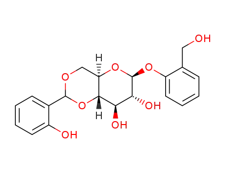 2'-(hydroxymethyl)phenyl 4,6-O-salicylidene-β-D-glucopyranoside