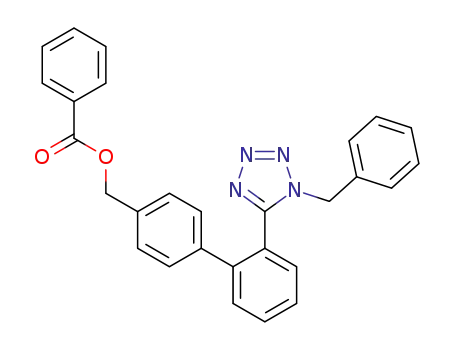 {2'-(1-benzyl-1H-tetrazol-5-yl)-[1,1'-biphenyl]-4-yl}methyl benzoate