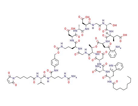 MC-vc-PAB-daptomycin