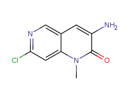3-amino-7-chloro-1-methyl-1,6-naphthyridin-2(1H)-one