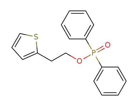 2-(thiophen-2-yl)ethyl diphenylphosphinate