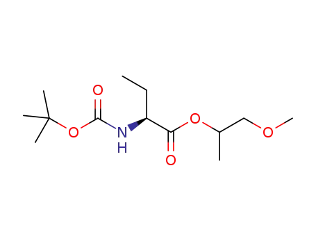 (2S)-1-methoxypropan-2-yl 2-((tert-butoxycarbonyl)amino)butanoate